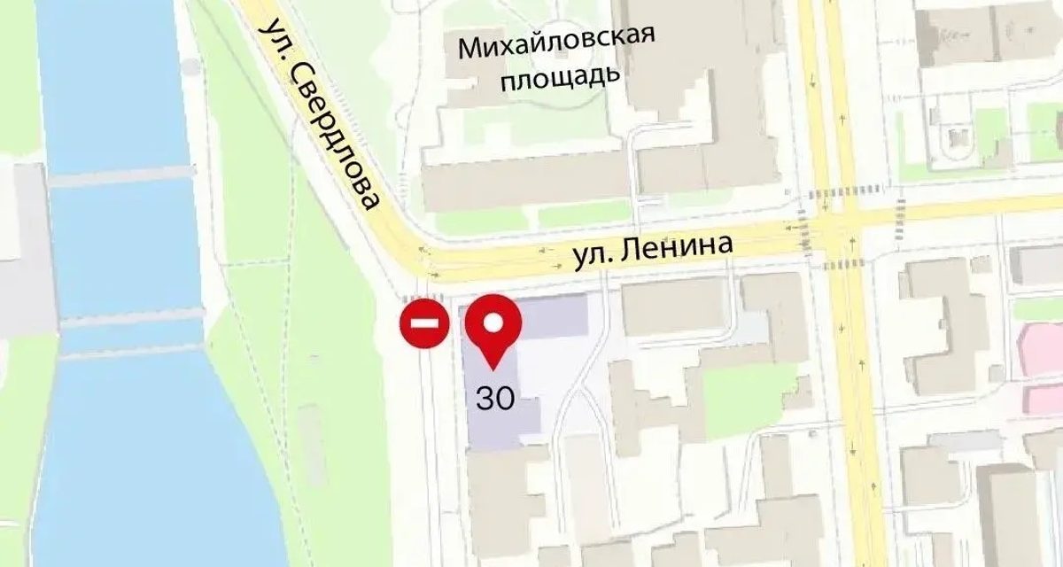 На улице Свердлова с 28 августа ограничат движение из-за реконструкции теплосети
