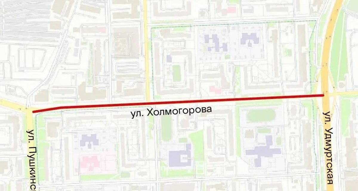 На улице Холмогорова ограничат движение из-за ремонта дороги