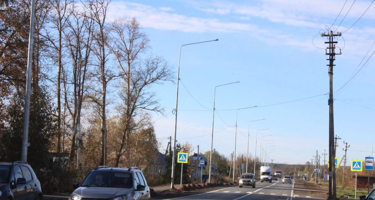 В Уве отремонтировали три километра дороги и построили тротуары